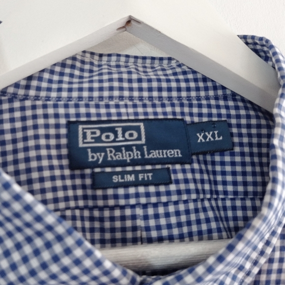 Polo Ralph Lauren Chequered Button Up Shirt - Size XXL - Picture 4 of 4